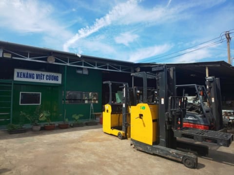 Xe nâng điện Nhật bãi